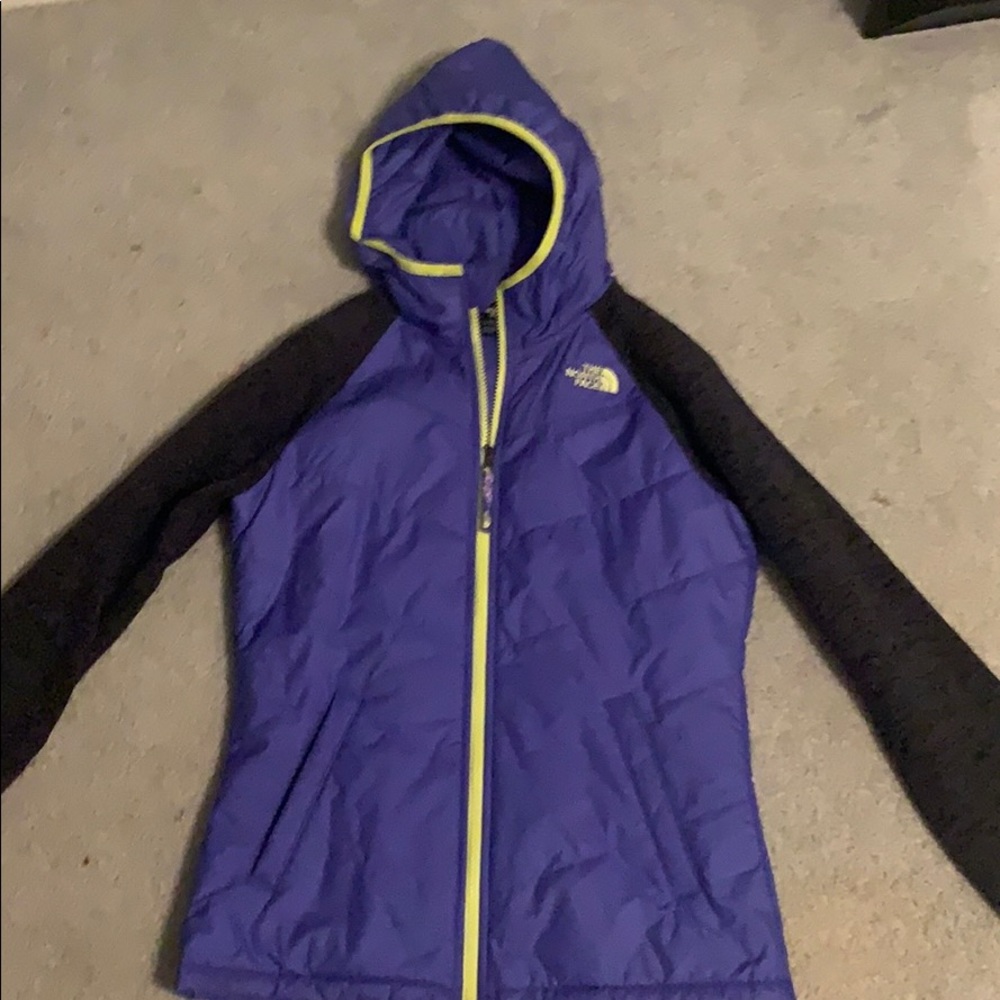 NorthFace purple light jacket